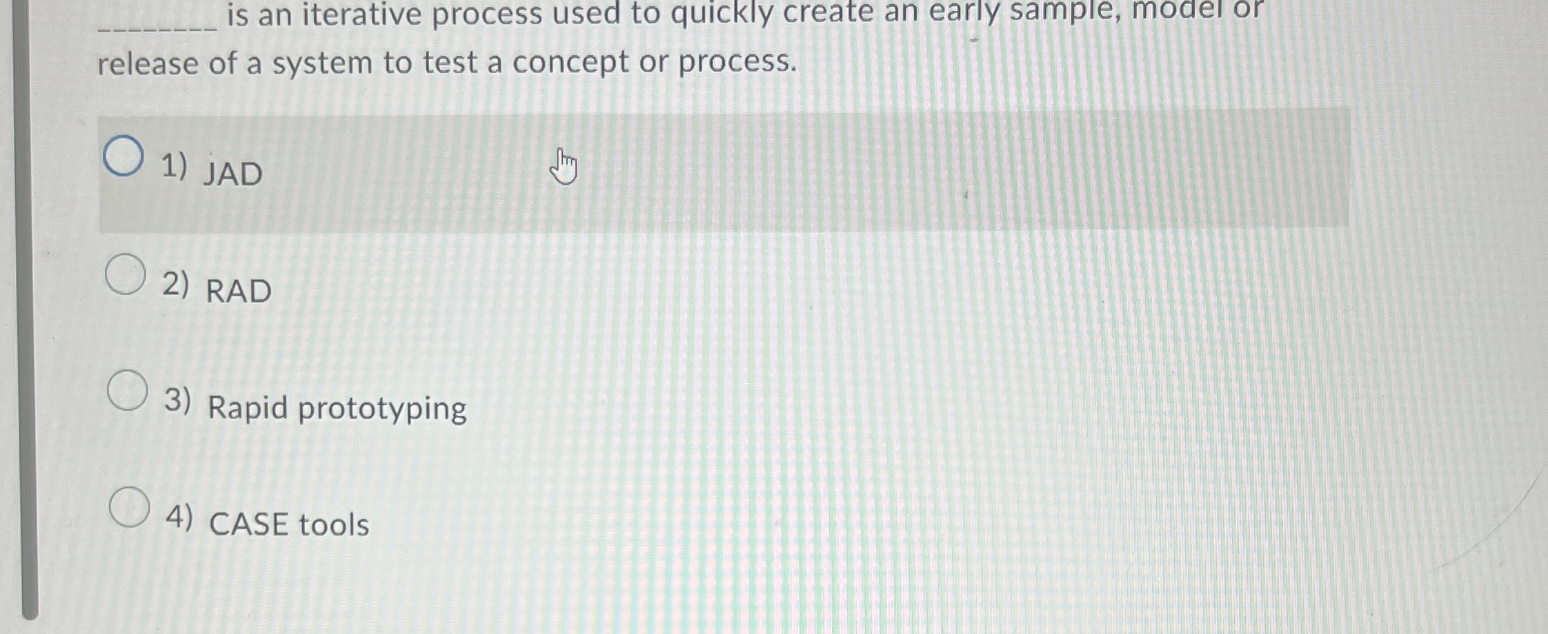 q , is an iterative process used to quickly