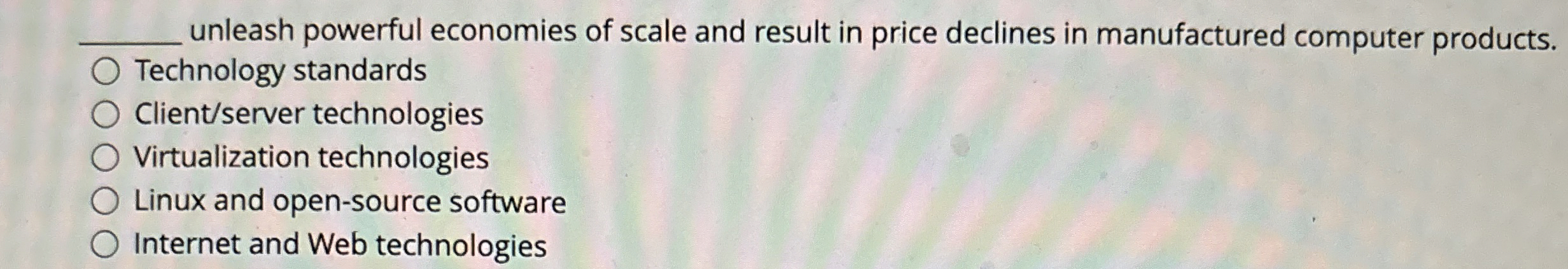 unleash powerful economies of scale and result in