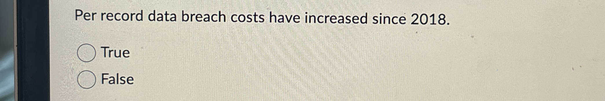 Per record data breach costs have increased since