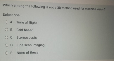 Which among the following is not a 3 D method