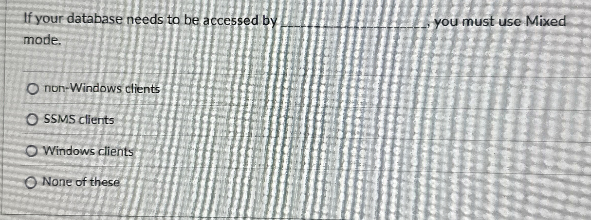 SQL Server object security can be managed through