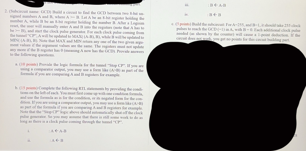 pulse needed ( as shown by the counter ) will