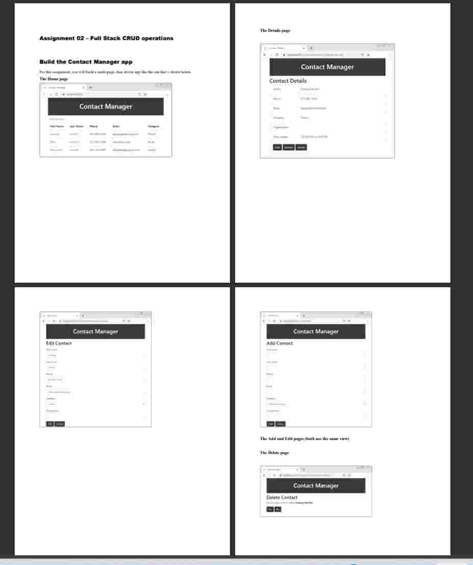 Assignment 0 2 - Fuli stack CRUD operations