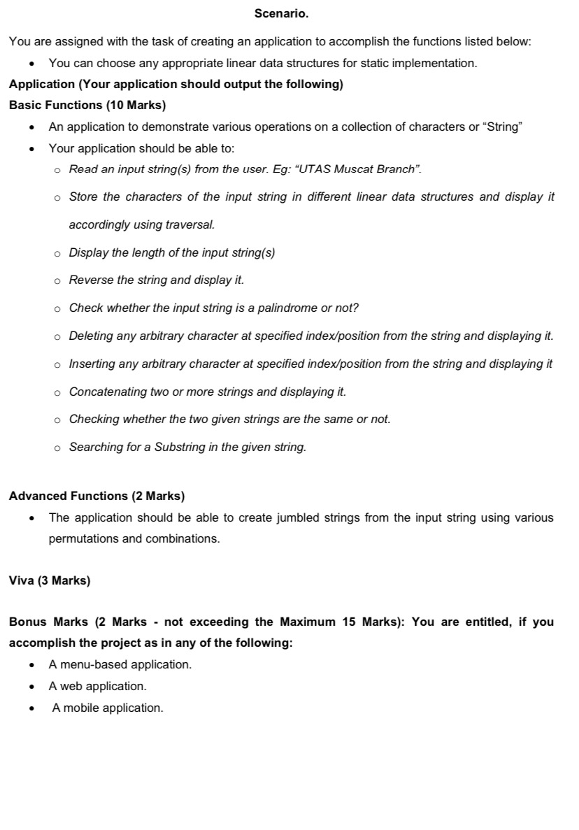 The project using the paython language with the