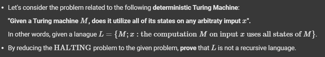 - Let's consider the problem related to the