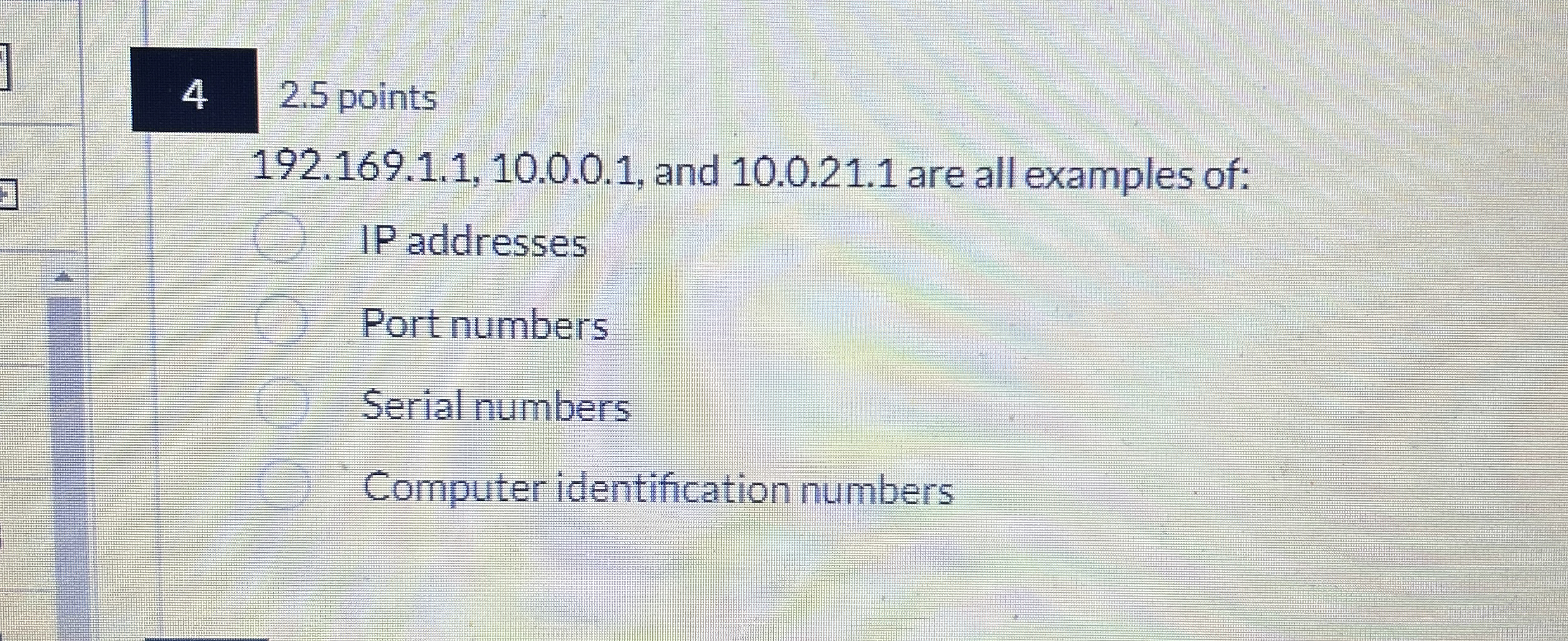 4 , 2 . 5 points 1 9 2 . 1 6 9 . 1 . 1 , 1 0 . 0
