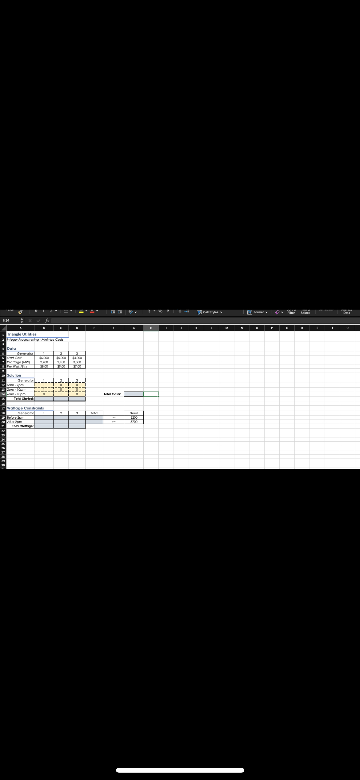 Looking at the screenshot of the file, the rows,
