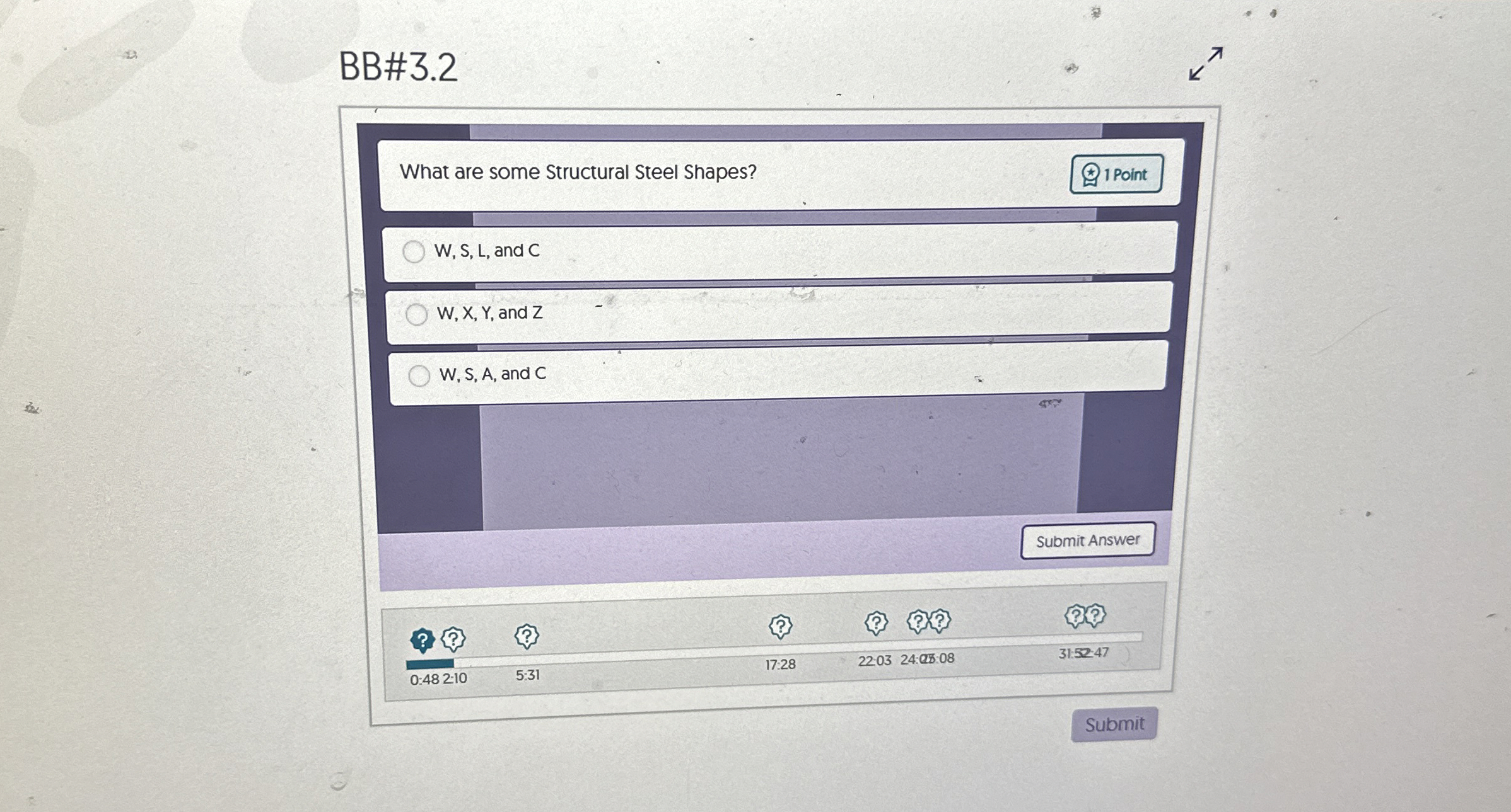 BB# 3 . 2 What are some Structural Steel Shapes?
