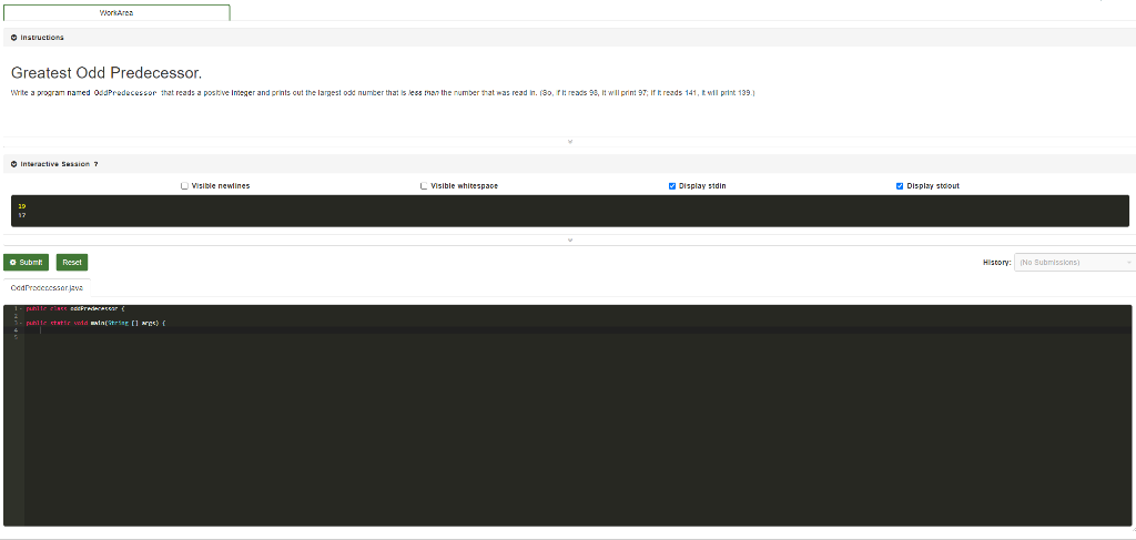Please do this Java code without useing methods