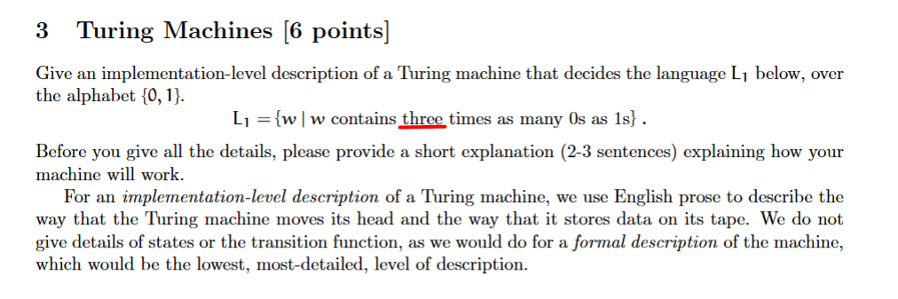 Give an implementation - level description of a