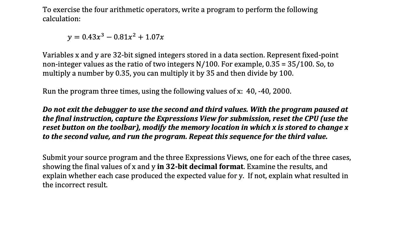 WRITE IN ARM CORTEX - M ASSEMBLY LANGUAGE. To