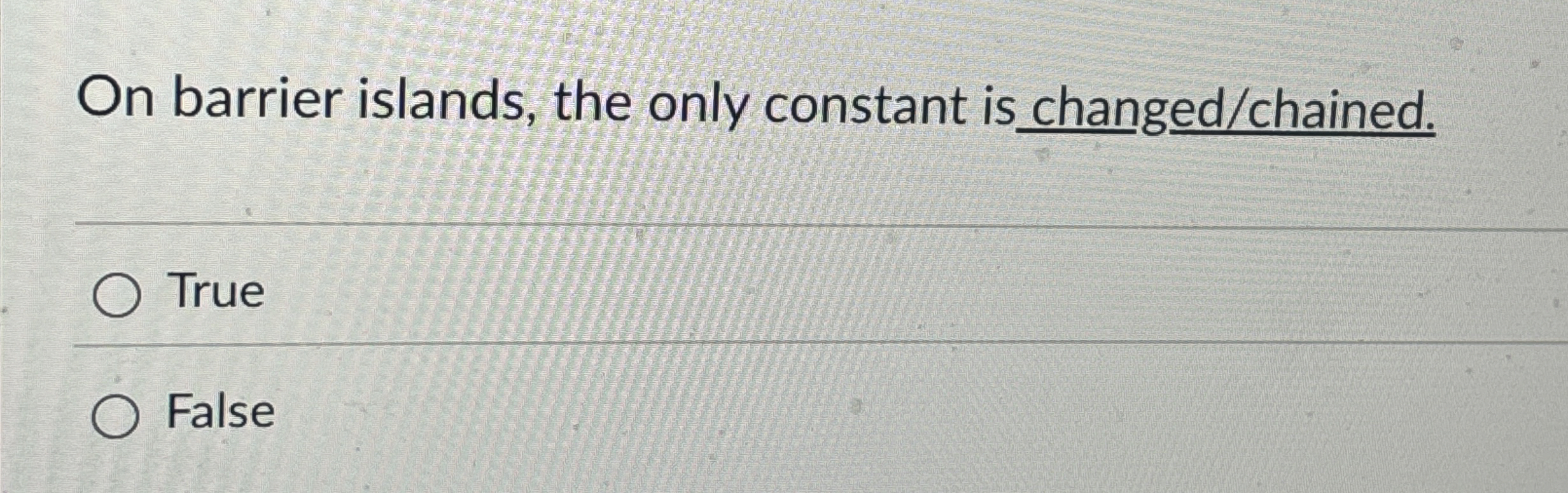 On barrier islands, the only constant is changed