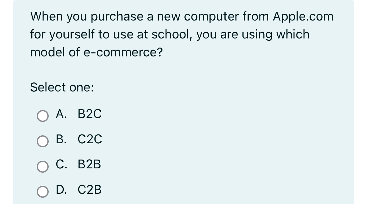 When you purchase a new computer from Apple.com