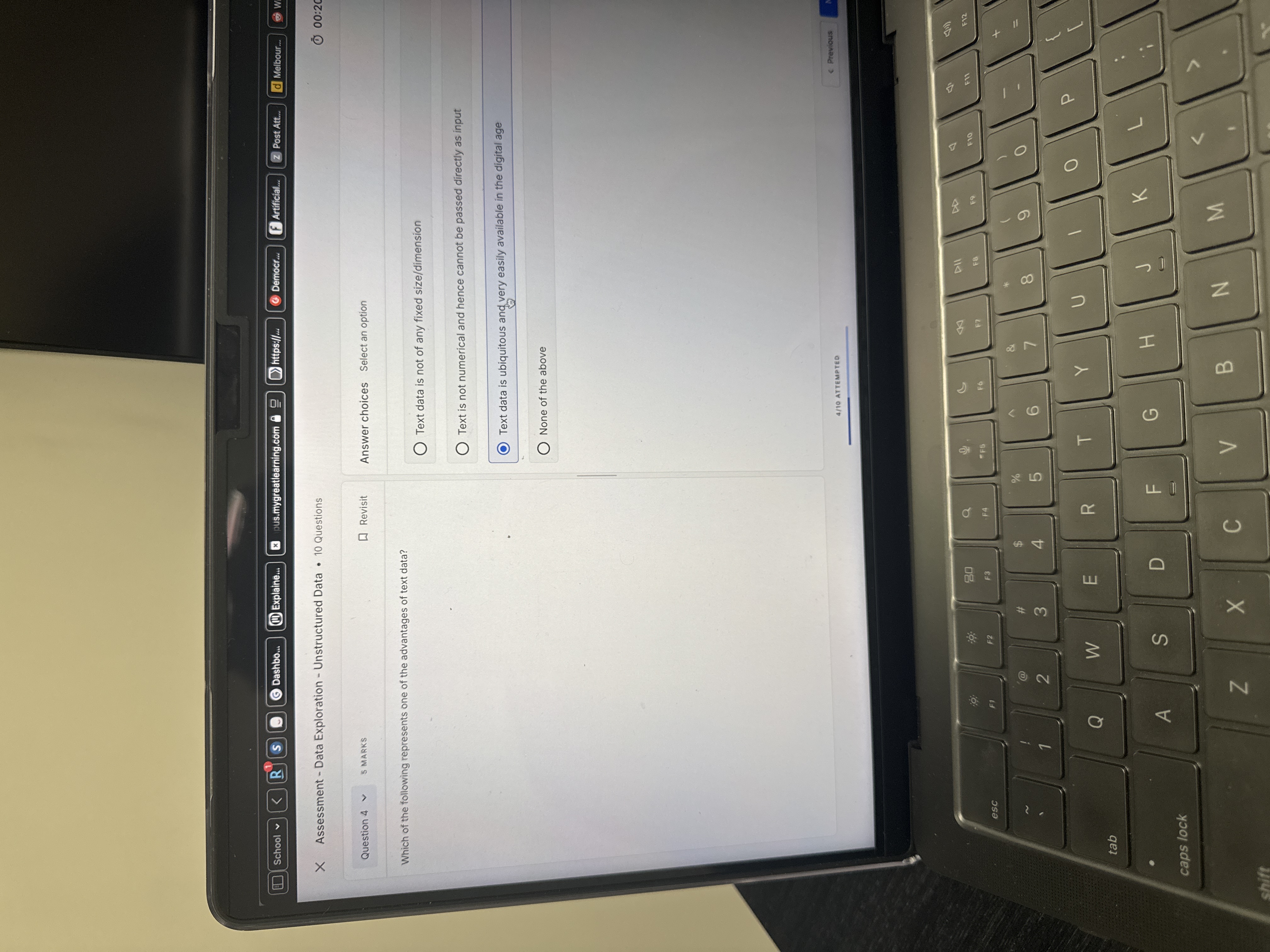 Which of the following represents one of the