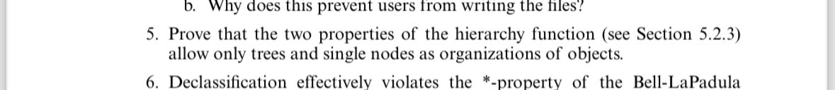 b . Why does this prevent users from writing the