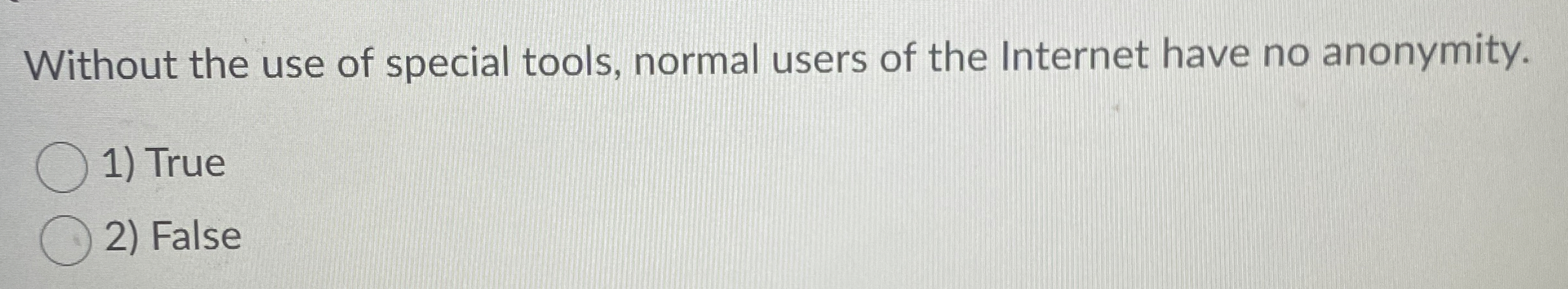 Without the use of special tools, normal users of