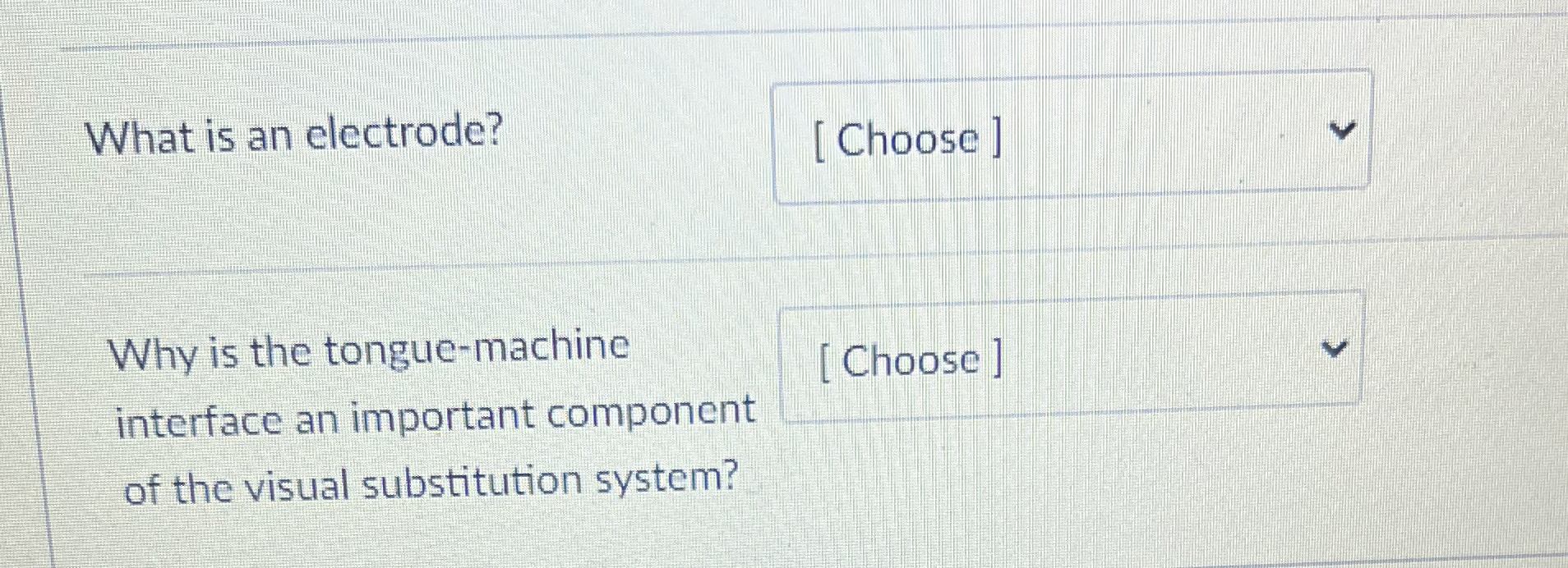 What is an electrode? Why is the tongue - machine