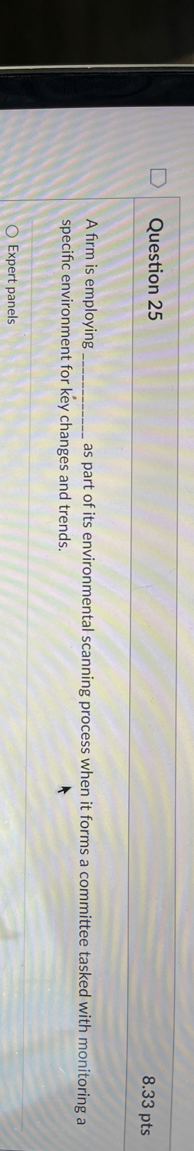 Question 2 5 A firm is employing as part of its
