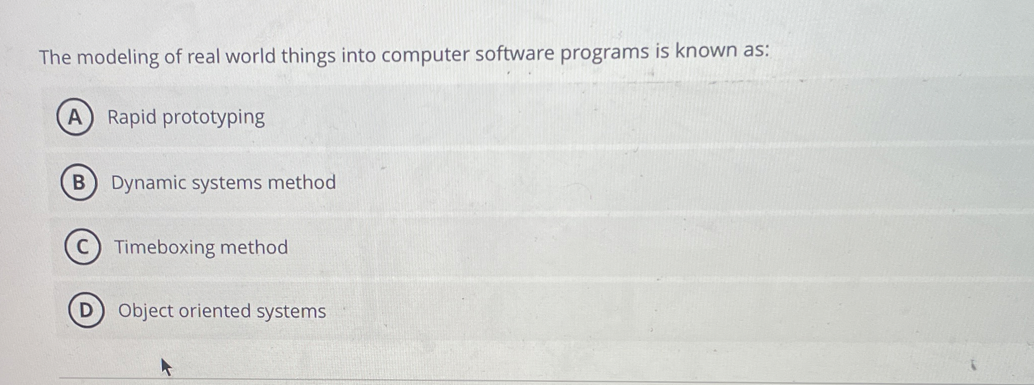 The modeling of real world things into computer