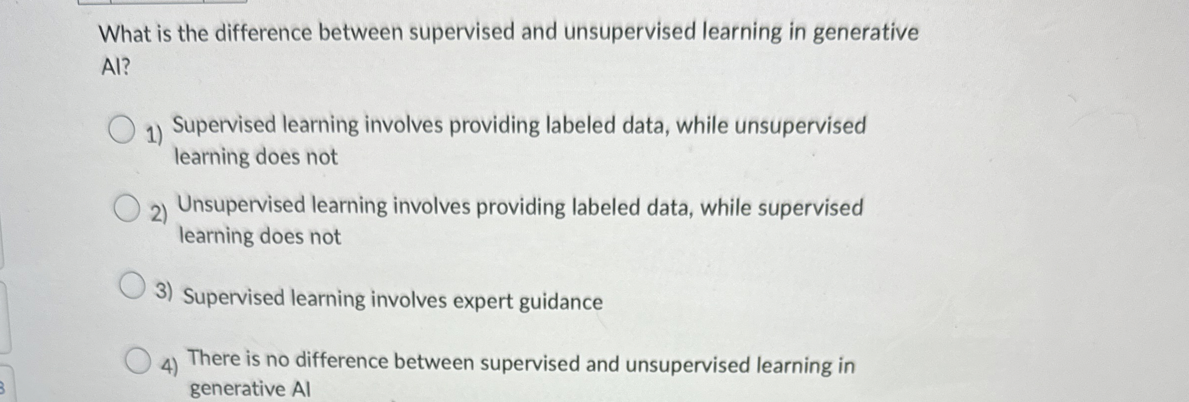 What is the difference between supervised and