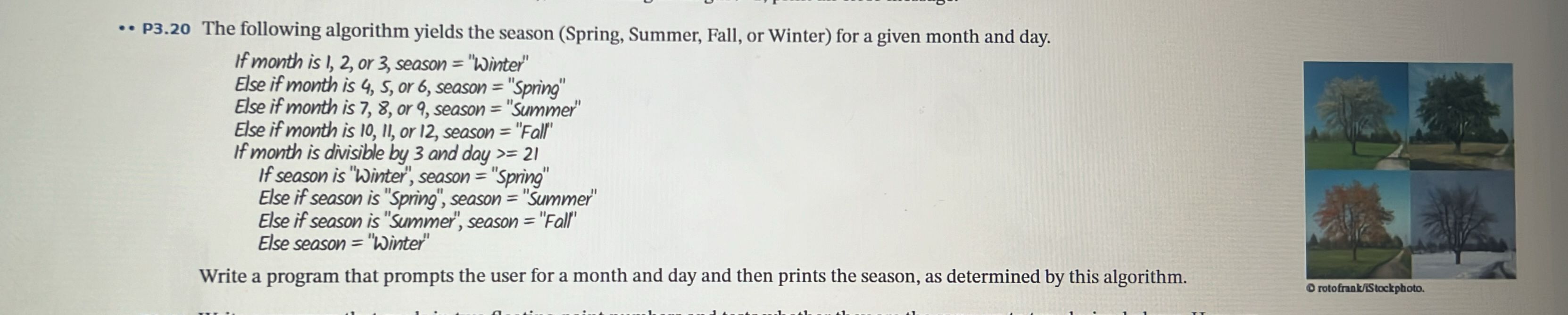 - P P 3 . 2 0 The following algorithm yields the