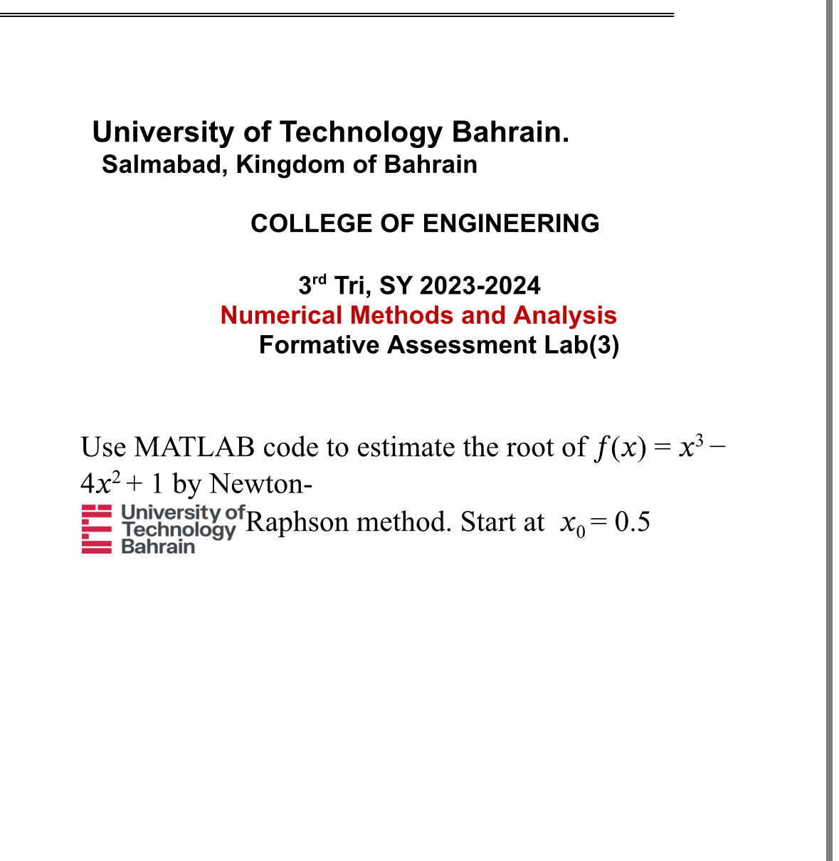 Can you use MATLAB code That's all i need