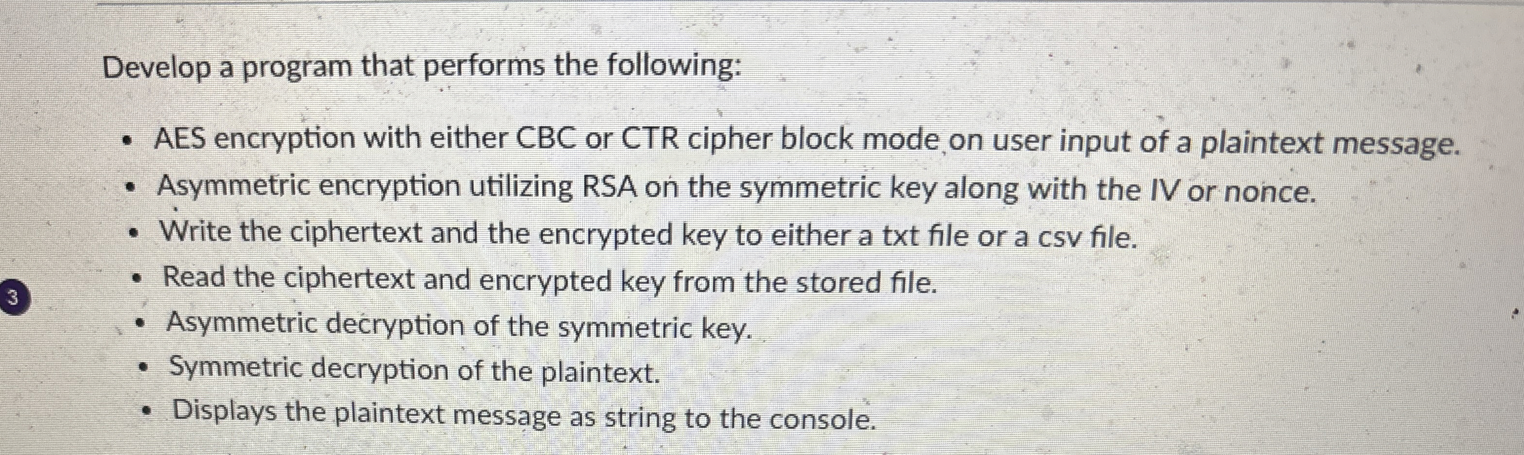 Develop a program that performs the following: