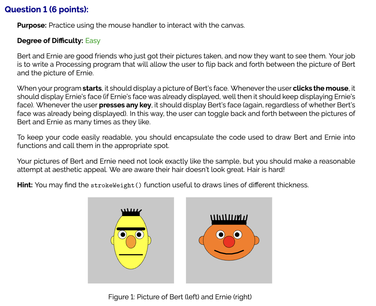 I have the images already set after I drew them,