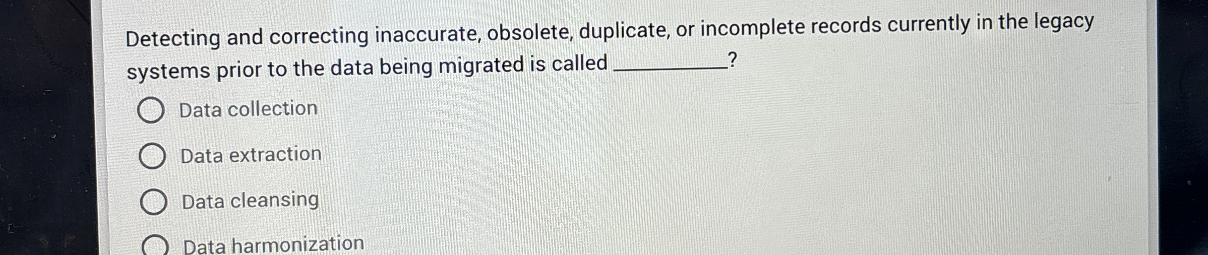 Detecting and correcting inaccurate, obsolete,