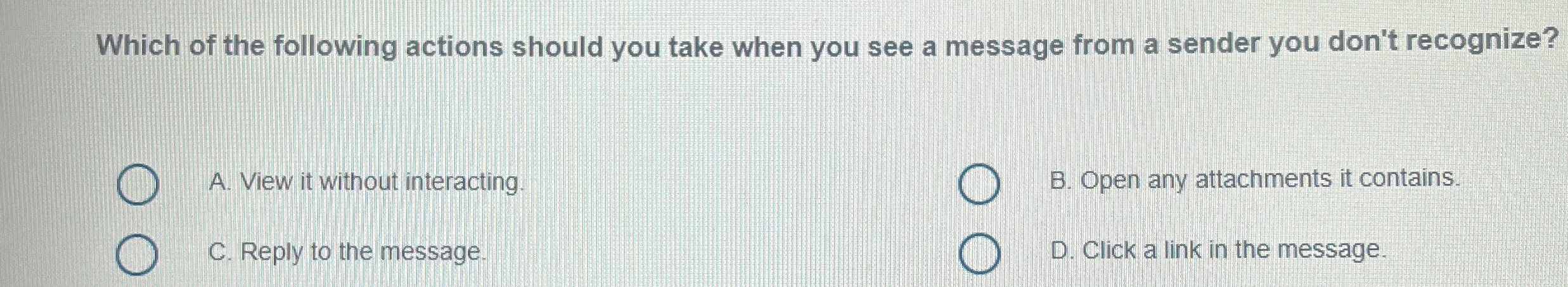 Steps for To use a security cable with a
