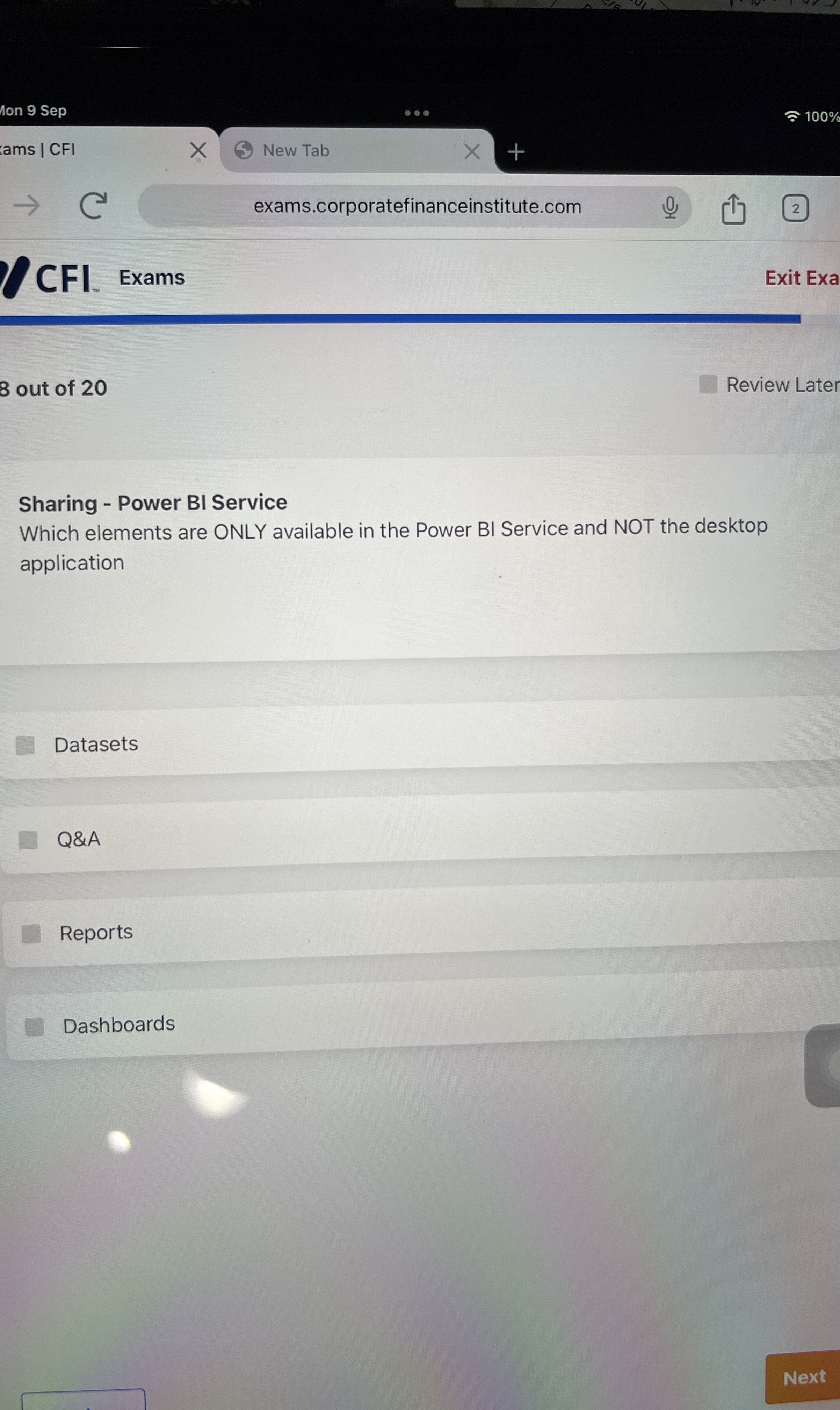 Ion 9 Sep 1 0 0 % ams | CFI New Tab