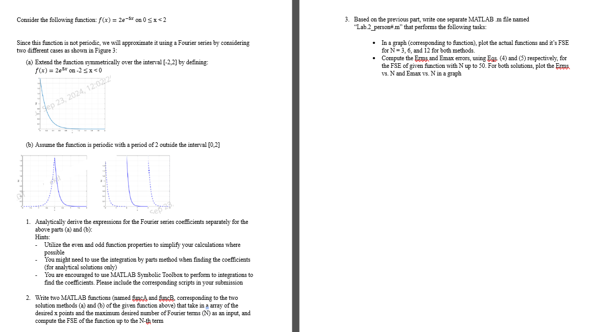Based on the previous part, write one separate