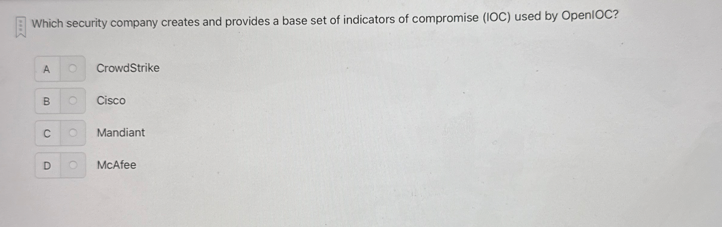 Which security company creates and provides a