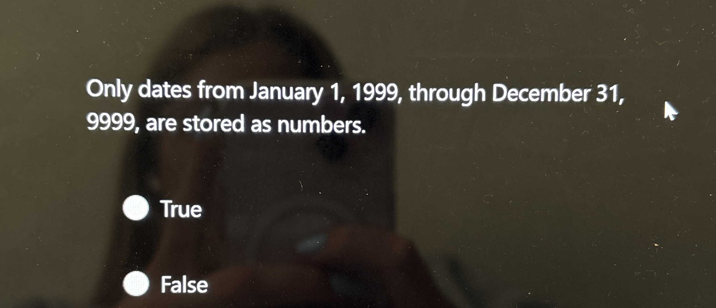 Only dates from January 1 , 1 9 9 9 , through