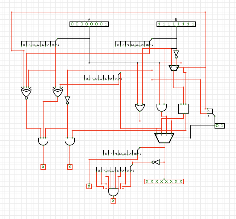 My circuit verse is all red please help me fix it