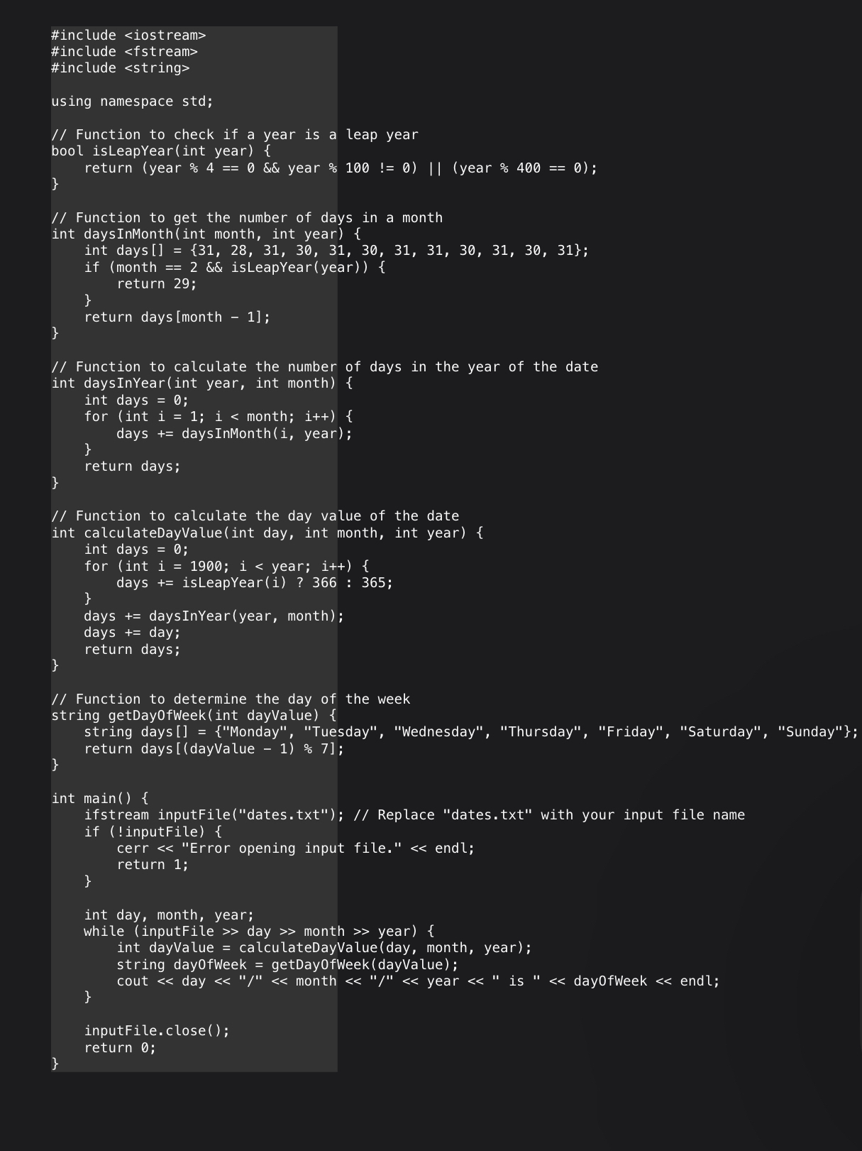 The code can run successfully and except it