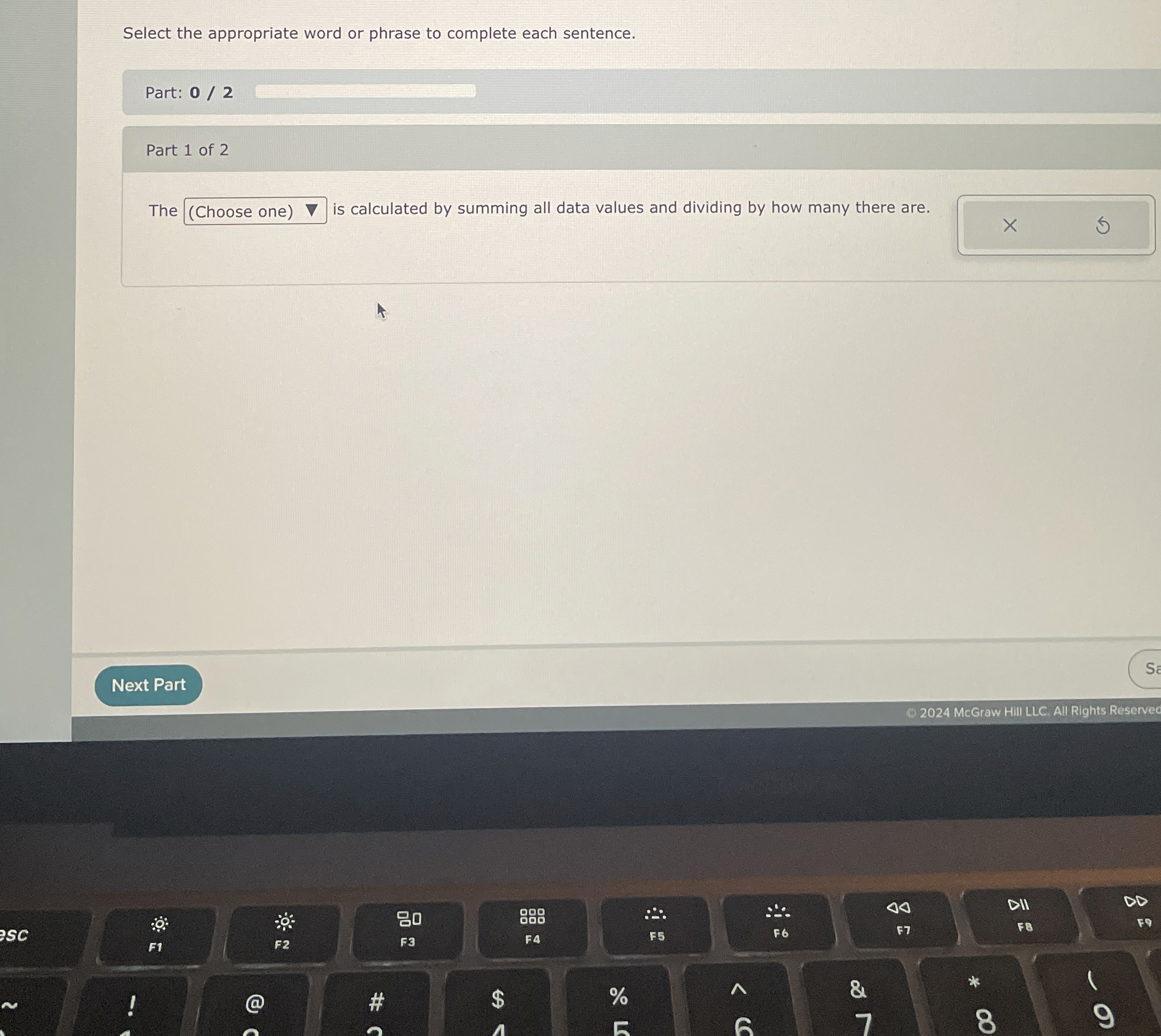 Select the appropriate word or phrase to complete