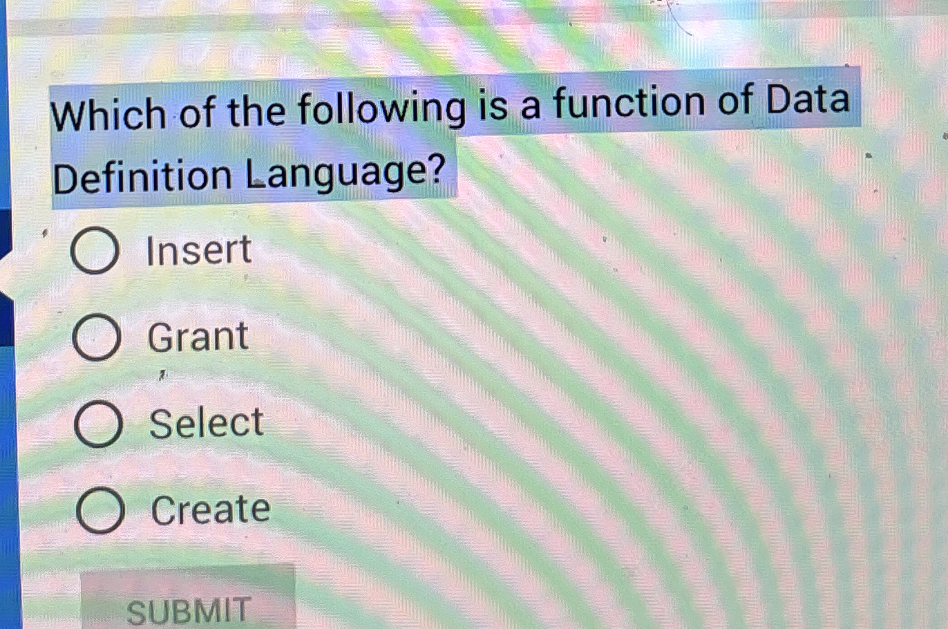 Which of the following is a function of Data
