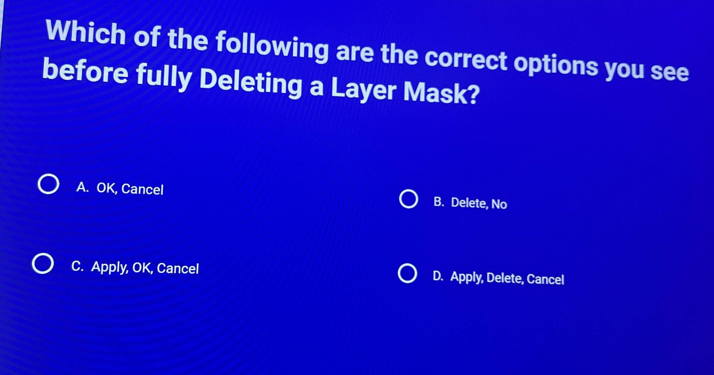 Which of the following are the correct options