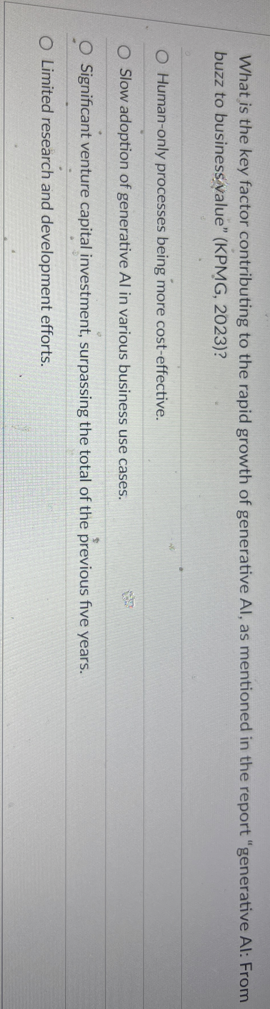 What is the key factor contributing to the rapid