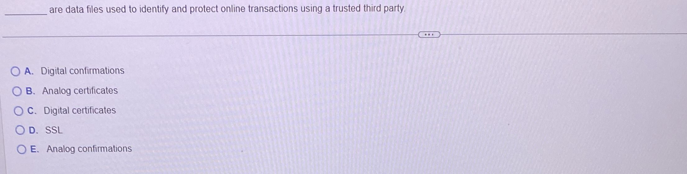 are data files used to identify and protect