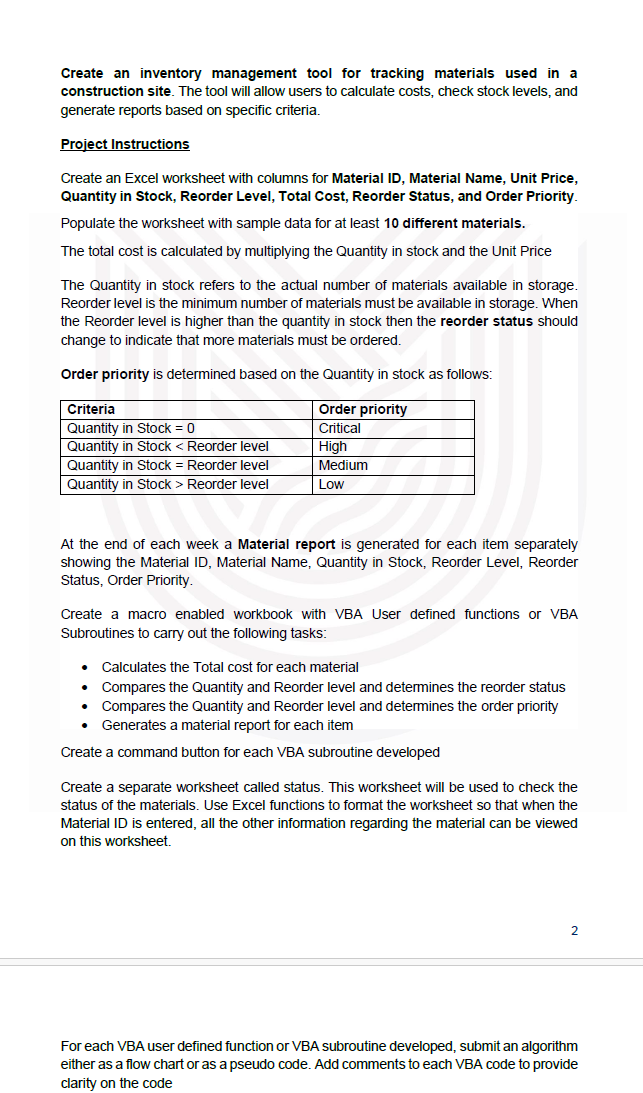 Create an inventory management tool for tracking