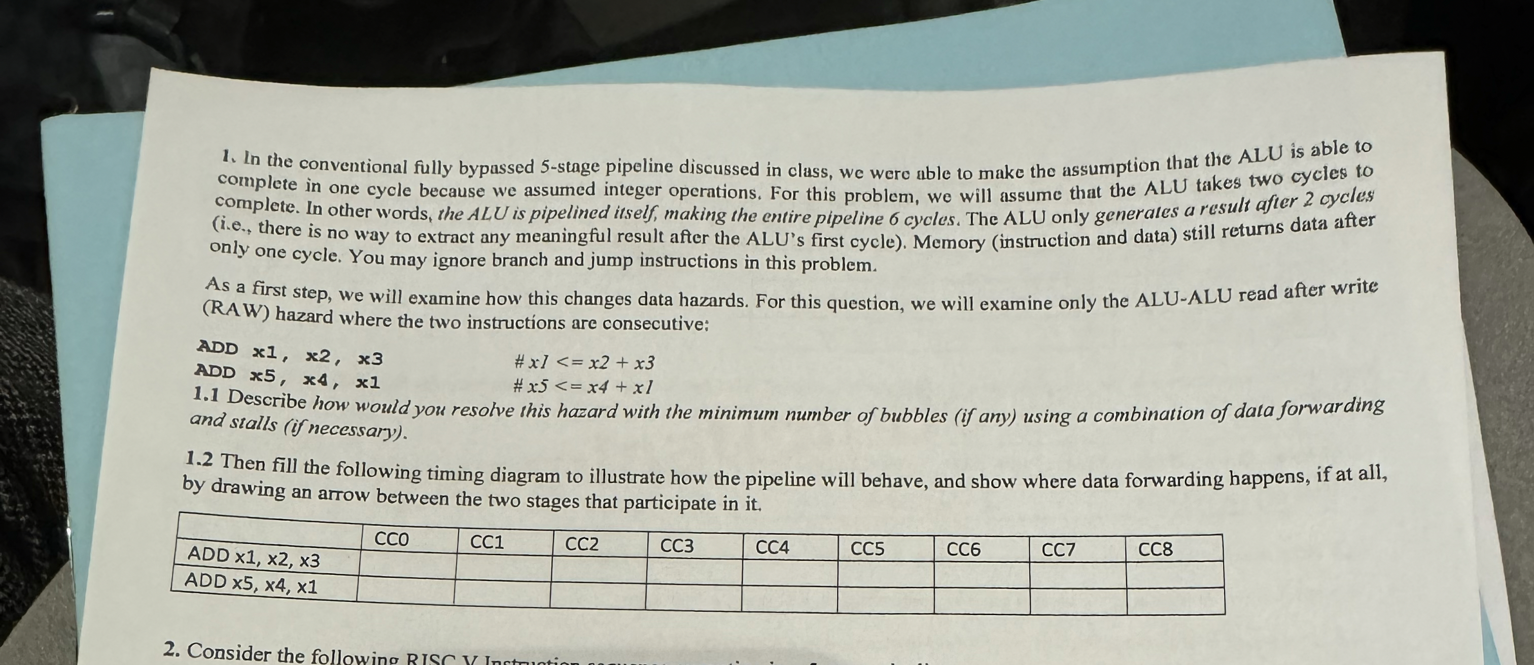 In the conventional fully bypassed 5 - stage