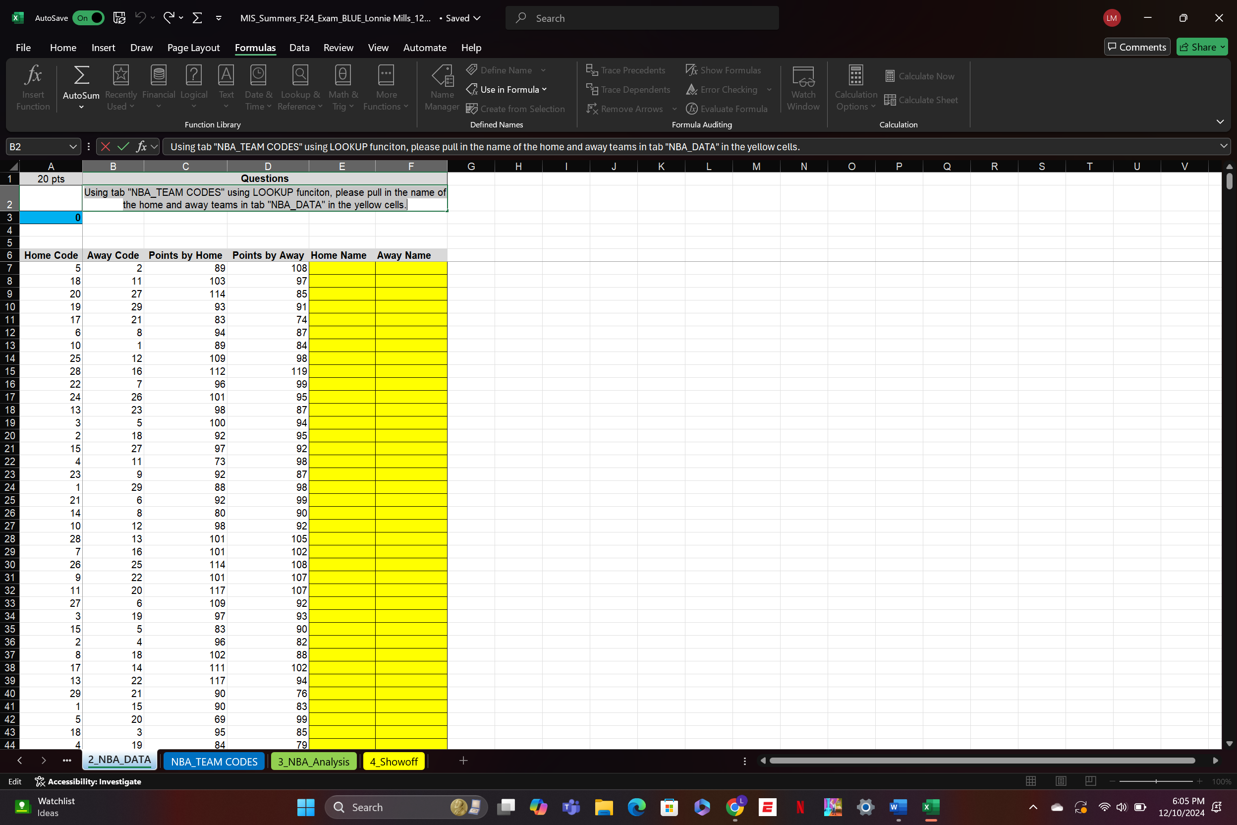 please help me answer this the other that you