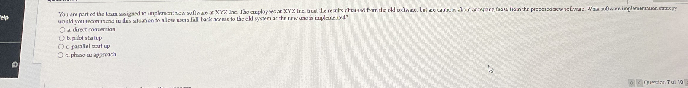 would you recommend in this situation to allow