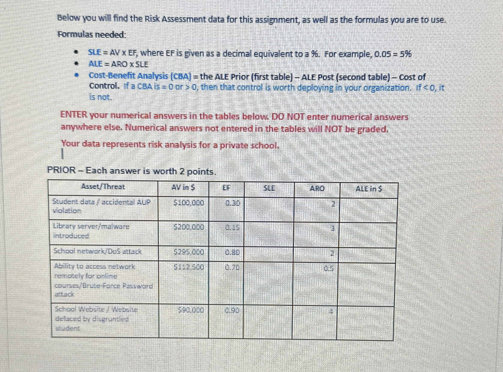Fall 2 0 2 4 - IT 3 5 3 0 - RISK ASSESSMENT