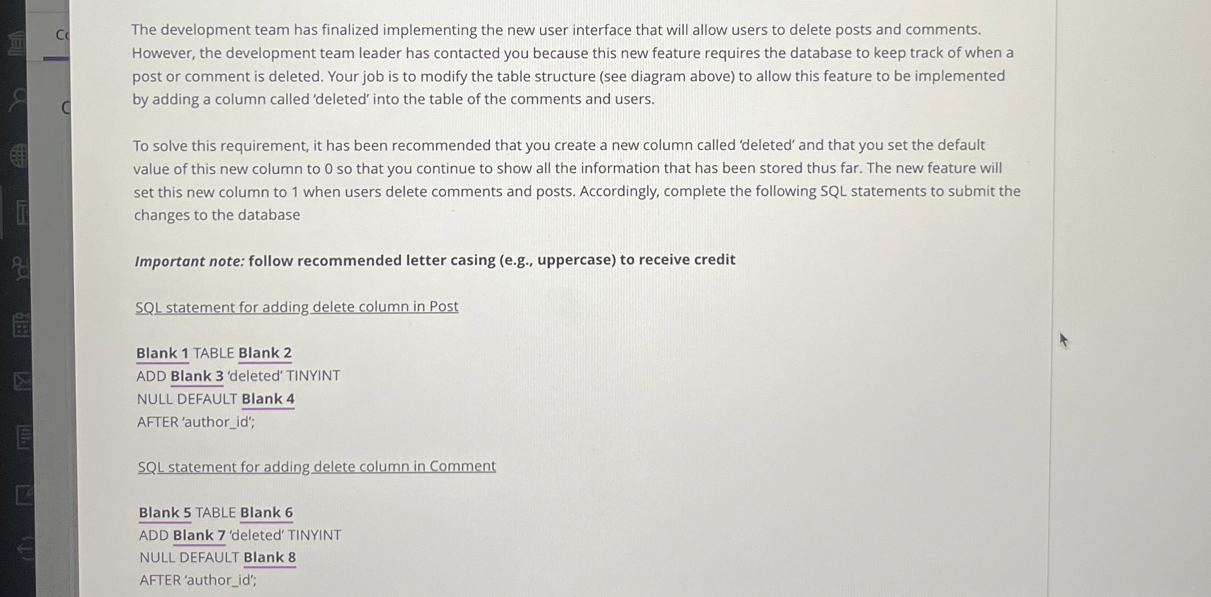 The development team has finalized implementing