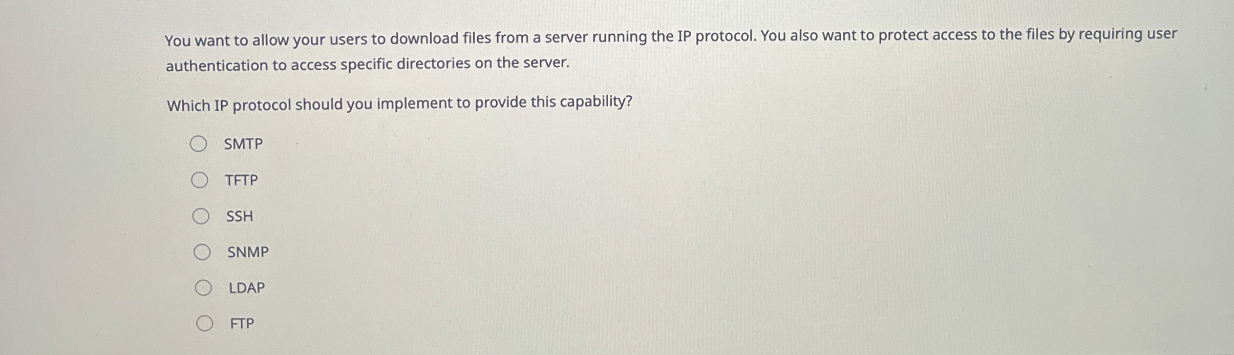 You want to allow your users to download files