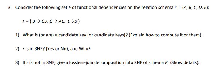 Consider the following set F of functional