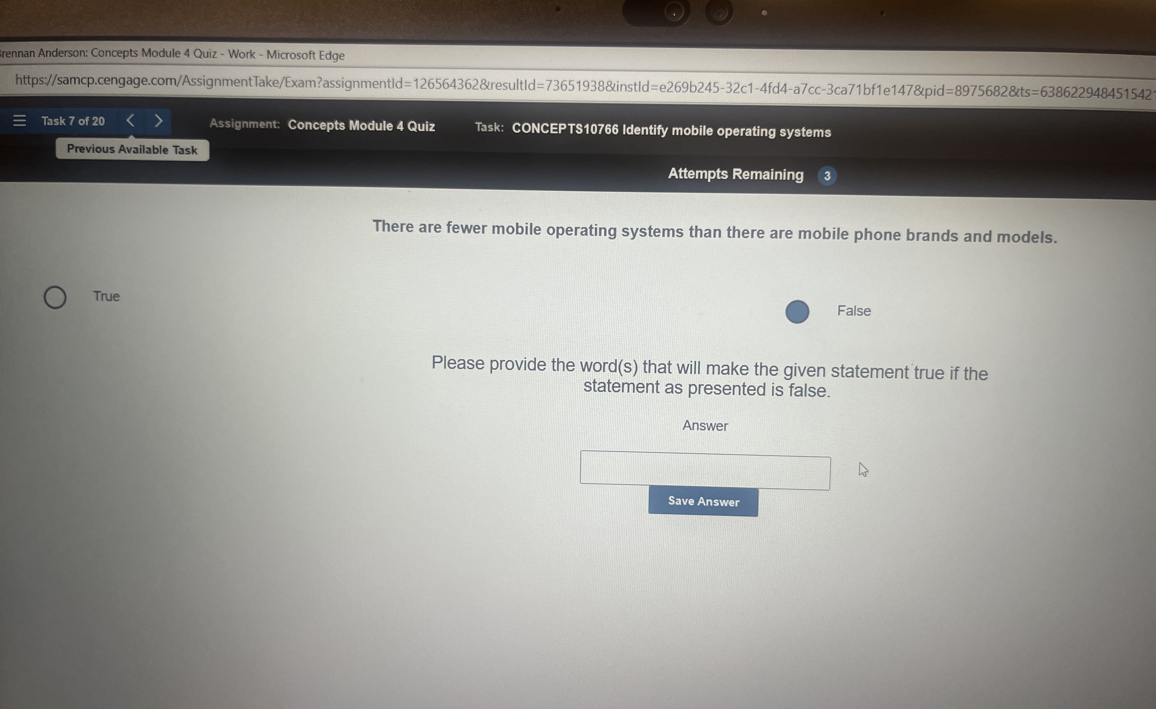 There are fewer mobile operating systems than